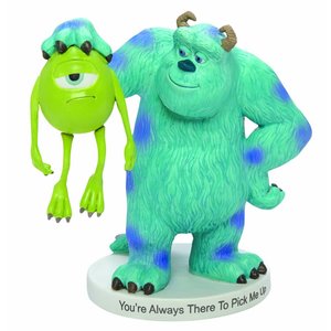 Disney Precious Moments Mike Sulley and Boo (You’re Always There To Pick Me Up)