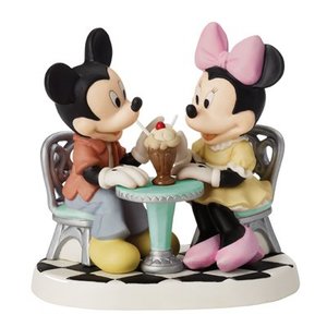 Disney Precious Moments Mickey & Minnie (Life Is So Sweet With You)