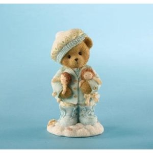 Cherished Teddies Louella (Girl Bear with Dolls)