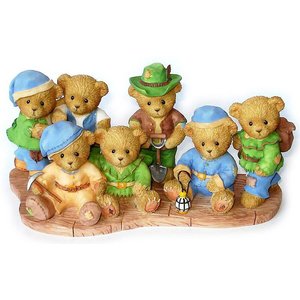 Cherished Teddies Seven Dwarfs