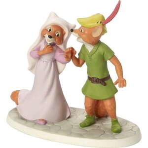 Disney Precious Moments Robin Hood and Maid Marian