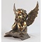 Studio Collection Cherub with Book (Antique Gold Finish)