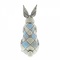 Jim Shore's Heartwood Creek Grey Rabbit Garden Statue (Large)