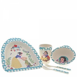 Disney Enchanting Snow White Organic Bamboo Dinner Set