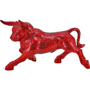 Barcino Design Bull Candy Red Large (Mozaiek effect)