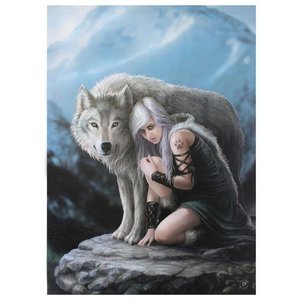 Anne Stokes Protector 50x70 Canvas