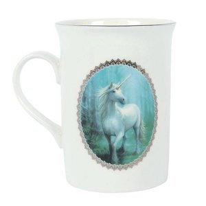Anne Stokes Mug Forest Unicorn Bone China (Anne Stokes)