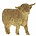 Border Fine Arts Highland Bull (Gold)