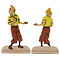 Tintin (Kuifje)  Kuifje kijkt rond (Relief)