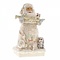 Jim Shore's Heartwood Creek White Woodland Santa (Large)