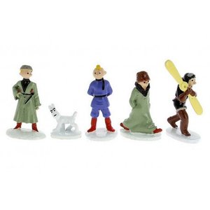 Tintin (Kuifje) Soviets (mini series of figurines)