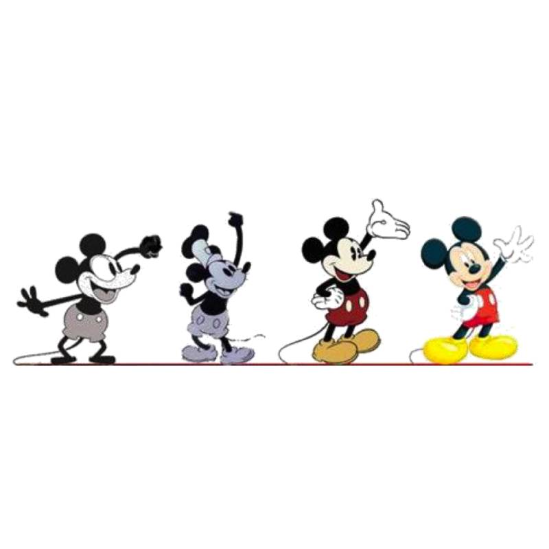 Disney Enchanting Evolution of Mickey Mouse Scene.