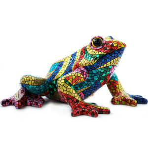 Barcino Design Frog Carnaval Mosaic effect (45cm)