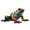 Barcino Design Frog Carnaval Mosaic effect (18cm)