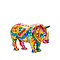 Barcino Design Rhino Carnaval Mosaic effect (15cm)