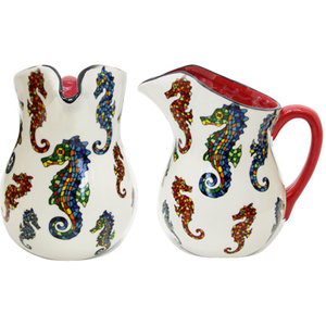 Barcino Design Pitcher Sea Horse (Ran)