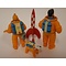 Tintin (Kuifje) Kuifje Kosmonaut (8 cm)  SET