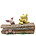 Disney Traditions Pooh and Piglet on a Log