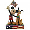 Disney Traditions Mickey & Pluto Patriotic