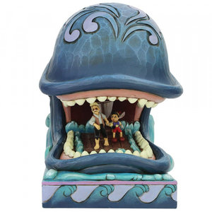 Disney Traditions Monstro w. Gepeyyo & Pinocchio (A Whale of a Whale)