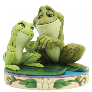 Disney Traditions Tiana & Naveen as Frogs (Amorous Amphibians)