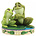 Disney Traditions Tiana & Naveen as Frogs (Amorous Amphibians)