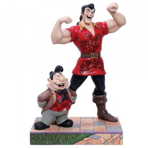Disney Traditions Gaston  &  Lefou "Muscle-Bound Menace"