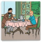 Tintin (Kuifje) Magneet Kuifje/Haddock (ontbijt)