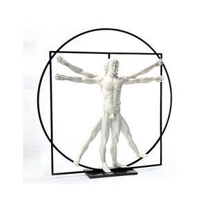 Mouseion The Vitruvian man (ca. 1490) White