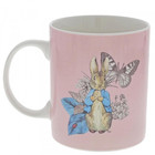 Peter Rabbit (Beatrix Potter) by Border Mug Peter Rabbit Garden Party (Pink)