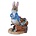 Peter Rabbit (Beatrix Potter) by Border Peter Rabbit with Plant Pot