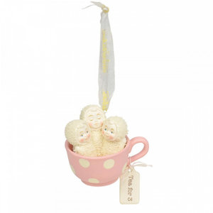 Snowbabies Tea for Three (Hanging Ornament)