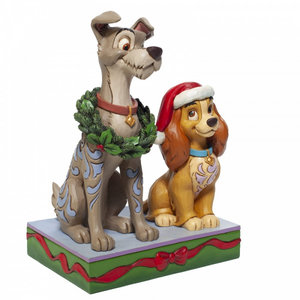 Disney Traditions Lady and the Tramp "Decked out Dogs"