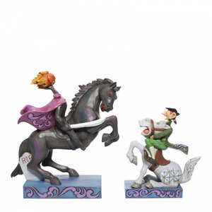 Disney Traditions Headless Horseman and Ichabod Crane