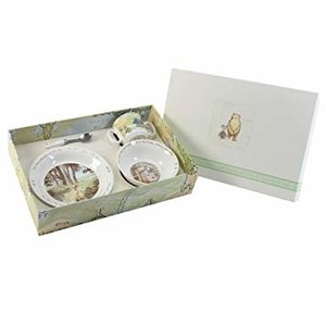 Classic Pooh (BO) Gift Set Heritage Plate Spoon Bowl Mug - Classic Winnie the Pooh