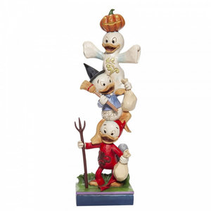 Disney Traditions Halloween Stacked Huey, Dewey and Louie