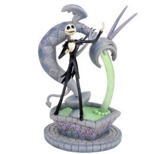 Disney Traditions Jack Skellington on Fountain "Soulful Soliloquy"
