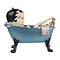 Fleischer Studios Betty Boop In Blue Glitter Bath Tub