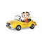 Fleischer Studios Betty Boop In Yellow Sports Car