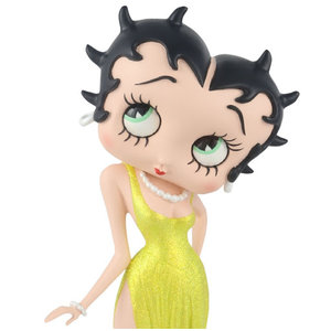 Fleischer Studios Betty Boop Evening Dress (Yellow Glitter)