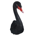 Studio Collection Black  Swan Head Wall Art