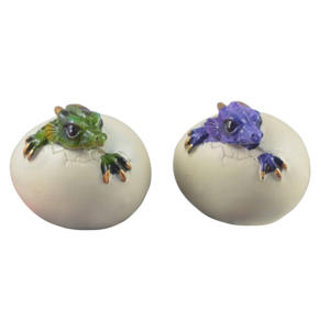 Studio Collection Dragonbabys in egg (SET of 2)