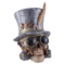 Studio Collection Steampunk Skull (w. cylinder and aviator)