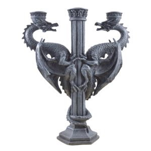 Studio Collection Three Armed Dragon Candle-holder