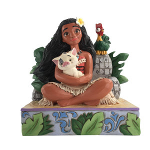 Disney Traditions Moana, Pua & Hei He "Welcome to Motunui"