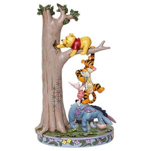 Disney Traditions Hundred Acre Caper (Pooh, Eeyore, Tigger and Piglet by Hunny Tree)