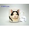 Mug Francien Black & White Cat