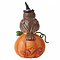 Jim Shore's Heartwood Creek Jack-o-Lantern and Owl (Mini Fig.)