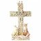 Jim Shore's Heartwood Creek White Woodland Cross Figurine