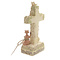 Jim Shore's Heartwood Creek White Woodland Cross Figurine